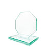 Mini Jade Glass Octagon Trophy