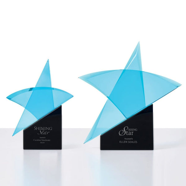 Stellar Achievements Crystal Trophy - Small