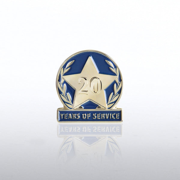 Anniversary Lapel Pin - Anniversary Laurels