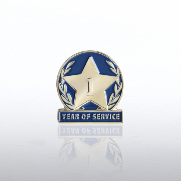 Anniversary Lapel Pin - Anniversary Laurels