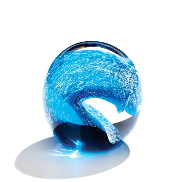 Making Waves Art Glass Trophy