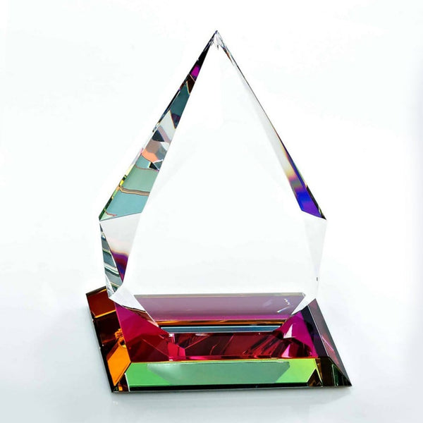 Vibrant Luminary Crystal Trophy Collection - Tear Drop