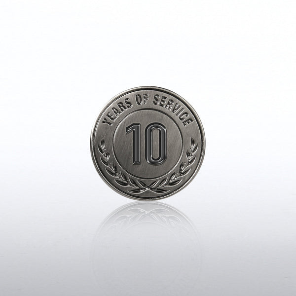 Anniversary Lapel Pin - Years of Service Laurels