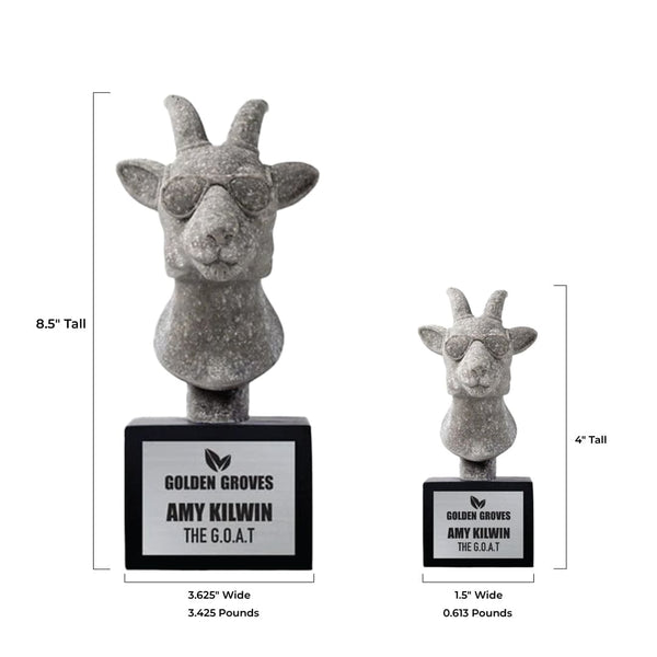 You're the GOAT Mini Desktop Award