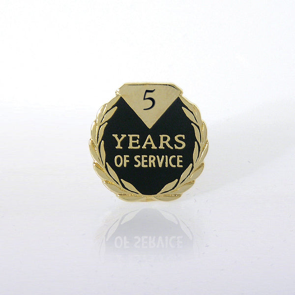 Anniversary Lapel Pin - Diamond Laurels