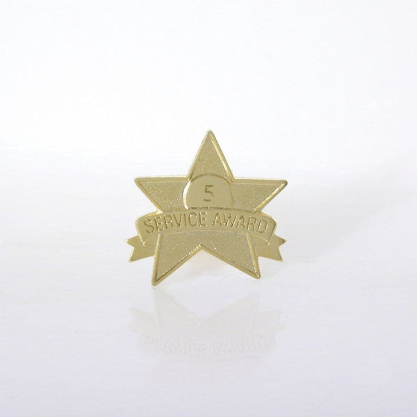 Anniversary Lapel Pin - Service Award Star - 05