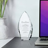 Executive Beveled Crystal Trophy - Tear Drop