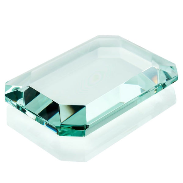 Elegant Glass Paperweight