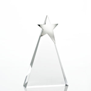 Silver Star Accent Trophy - Tower