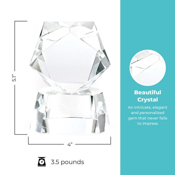 Crystal Pentagon Trophy