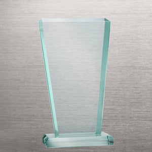 Premium Jade Glass Trophy - Tower