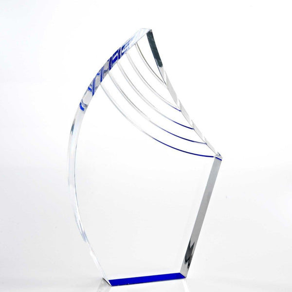 Blue Reflection Acrylic Award - Peak