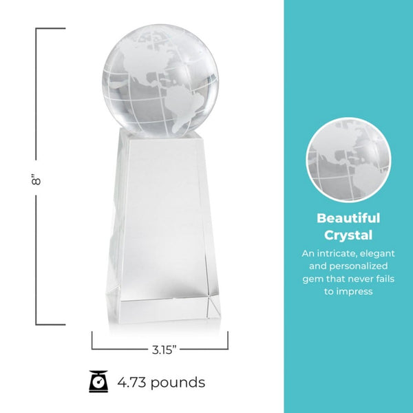 Crystal Trophy - Globe Tower