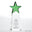 Crystal Star Pinnacle Trophy - Emerald