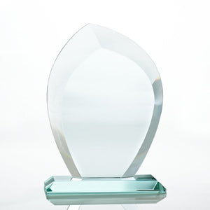 Premium Jade Trophy - Beveled Wisp
