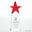 Crystal Star Pinnacle Trophy - Red