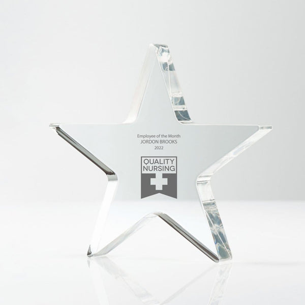 Star Acrylic Trophy - Star