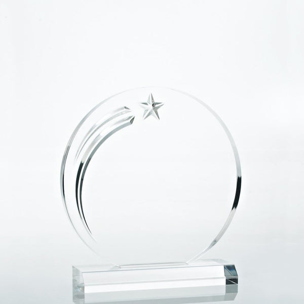 Star Acrylic Trophy - Circle