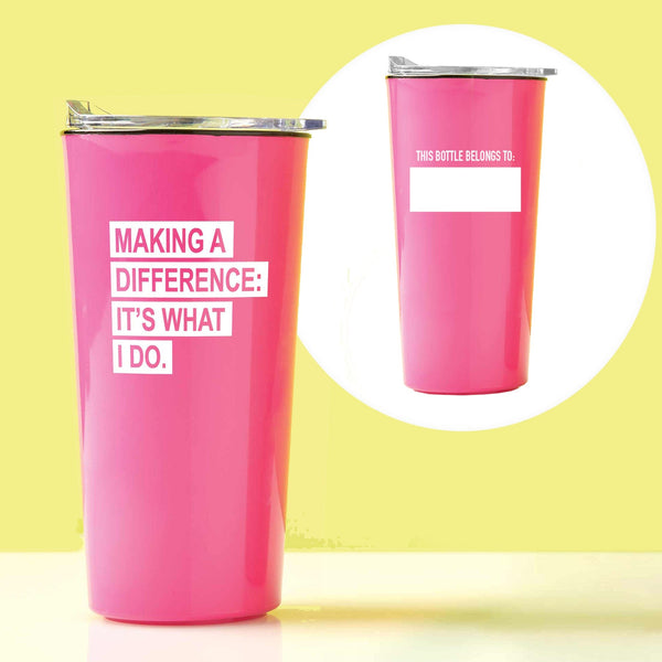 Custom: Road Trip Travel Tumbler - Making a Difference