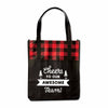 Perfectly Plaid Shopper Tote - Cheers!