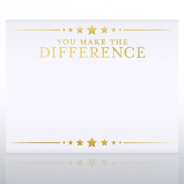 Certificate Paper Bundle - Making a Difference Stars