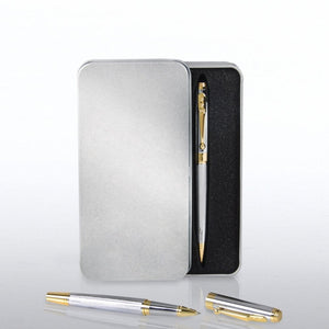 Silver and Gold Executive Pen Set