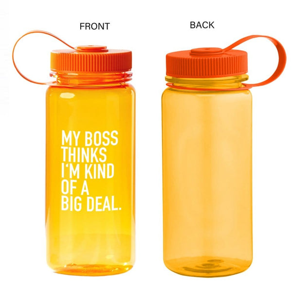 Custom: Value Wide Mouth Wellness Bottle - My Boss Thinks...