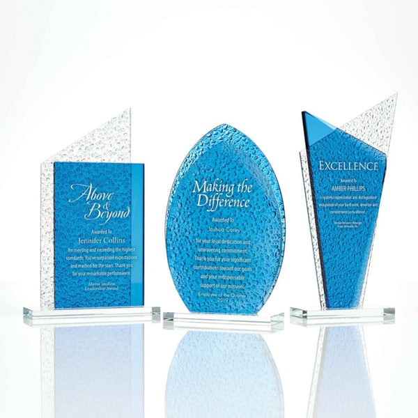 Textured Glass Award Rectangle