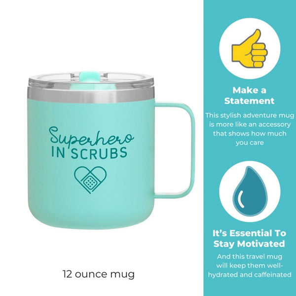 Adventure Mug - Superhero in Scrubs