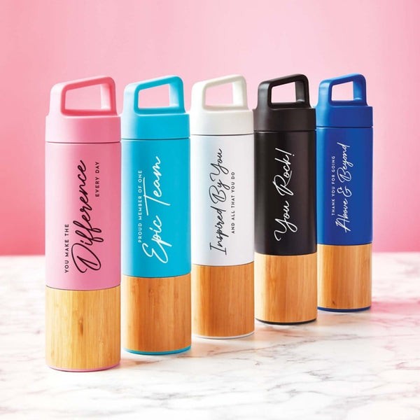 Bamboo Impact Water Bottle- Above & Beyond