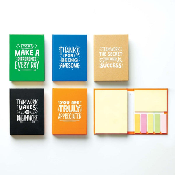 All-in-One Sticky Notebooklet - Thanks For Being Awesome