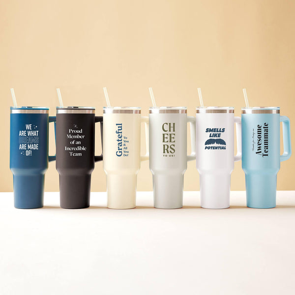 40oz Classic Mr. Stan Travel Tumbler - CHEERS to Us!