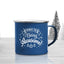 Value Classic Enamel Mug- Awesome- Navy