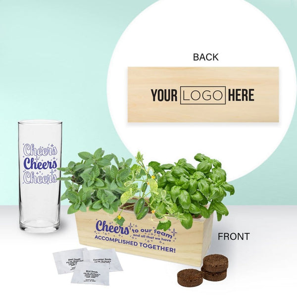 Custom: Cheers to Growth Planter Kit Mocktail Set