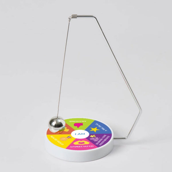 Positive Vibes Desktop Pendulum