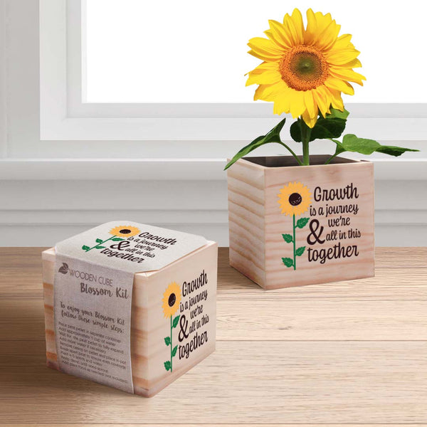 Growing Gratitude Plant Kit - Growth is a Journey Sunflower