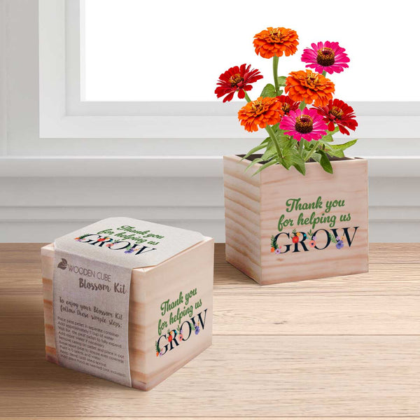 Growing Gratitude Plant Kit - Thank You Zinnia