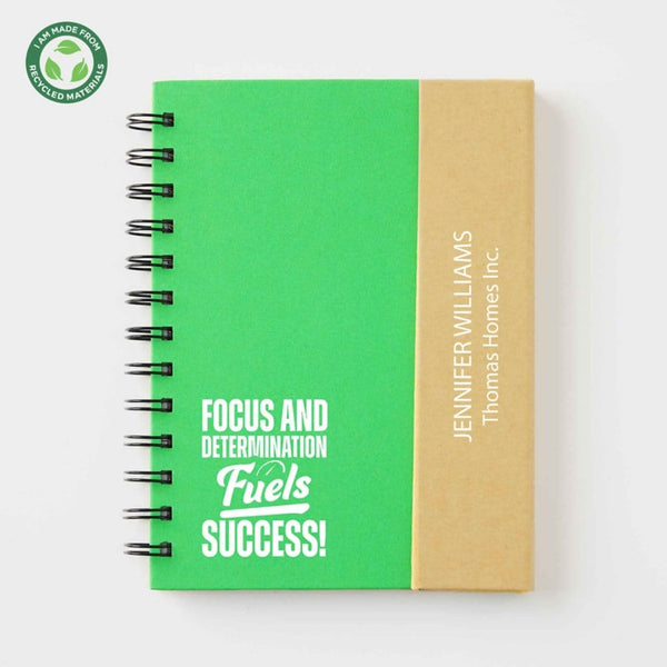 Custom:All-in-One Eco Journal w/ Sticky Notes & Pen-Success!