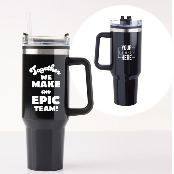 Custom: 40 oz Mega Mug Travel Tumbler - Epic Team