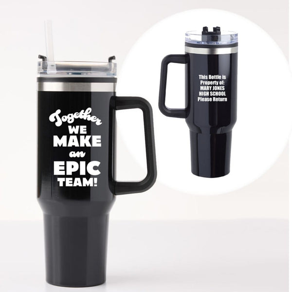 Custom: 40 oz Mega Mug Travel Tumbler - Epic Team