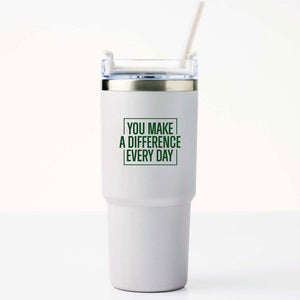 The Drake Stainless Steel Travel Mug - Difference