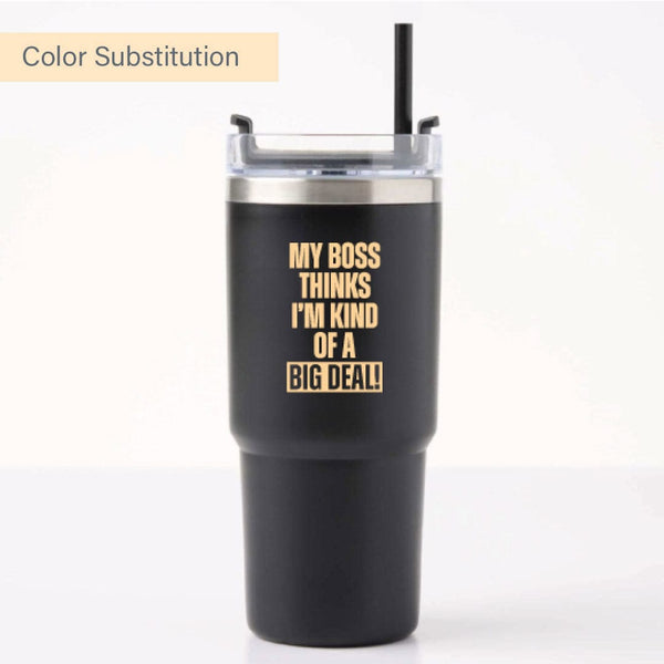 The Drake Stainless Steel Travel Mug - Big Deal