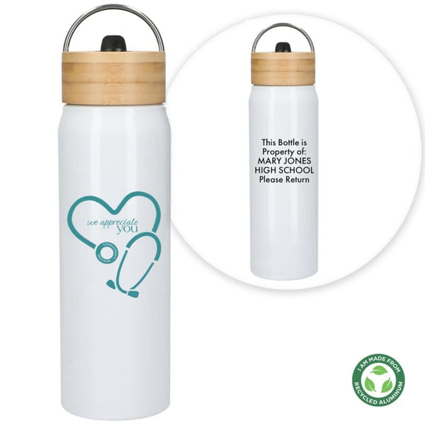 Custom:Eco-Friendly Terra Water Bottle - Nurse (Stethoscope)