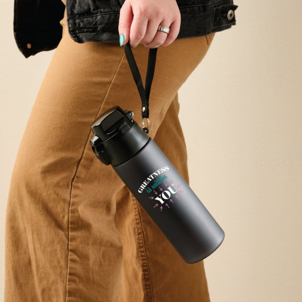 24 oz Lola Water Bottle - Determined for Success