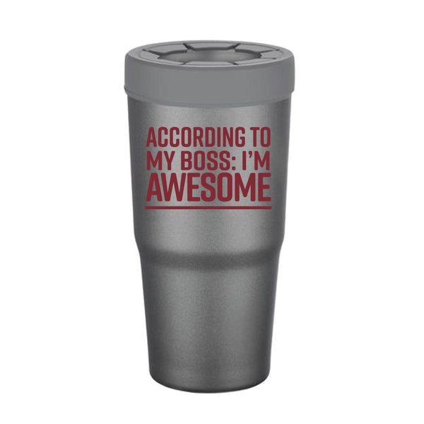 Versatile 30 oz Cup Combo Tumbler - Awesome