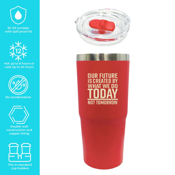 Versatile 30 oz Cup Combo Tumbler - Today