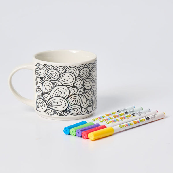 DIY Color Me Artisan Mug - Be Amazing