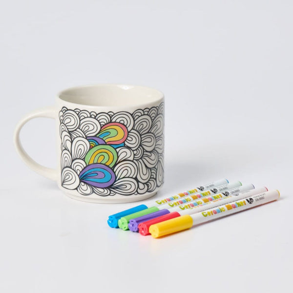 DIY Color Me Artisan Mug - Be Amazing