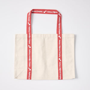 Trader's Natural Tote Bag - Make a Difference