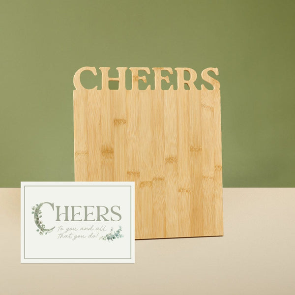 Celebration Serving Board - Cheers to You!